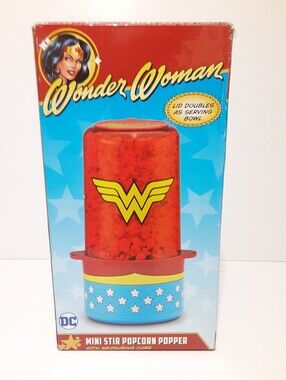 Wonder Woman Mini Popcorn Popper Maker DC Comics NEW in box
